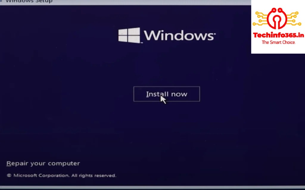 Install Windows 10 For free At Home !! Step By Step. Techinfo365.in 15 how to install Windows 10-Techinfo365.in