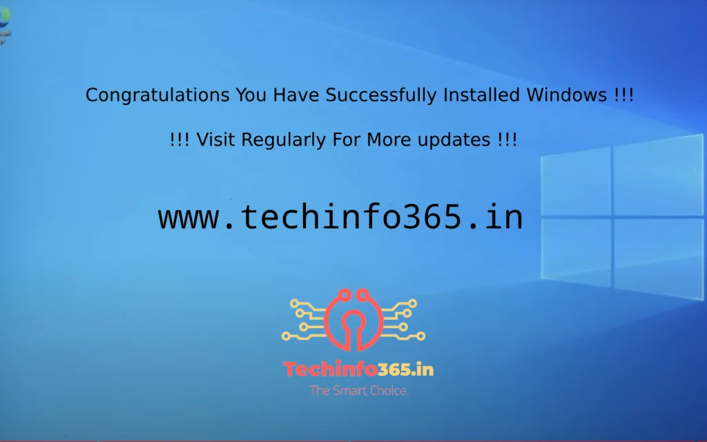 Install Windows 10 For free At Home !! Step By Step. Techinfo365.in 26 how to install Windows 10-Techinfo365.in