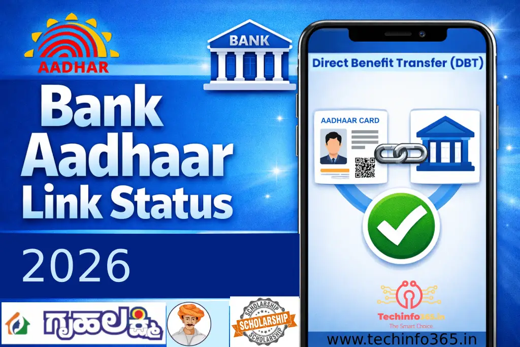 Aadhaar Bank Seeding Status Check 2026 – Check Online Instantly